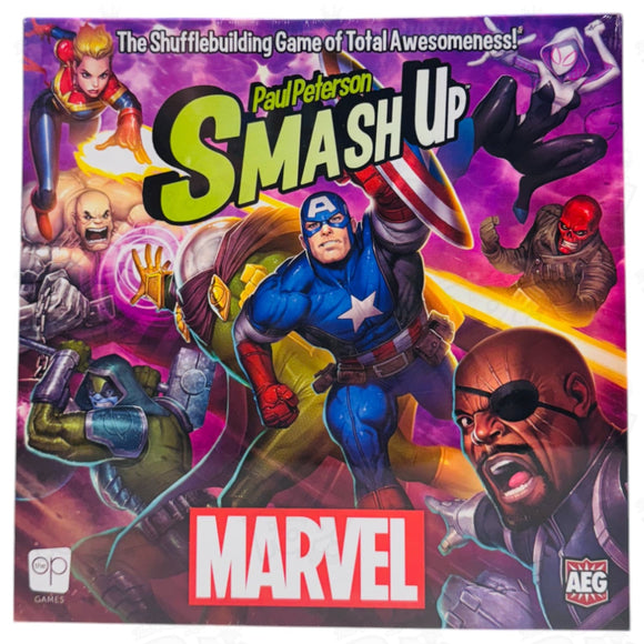 Smash Up Marvel Edition Deck Building Card Board Game Paul Peterson Boardgames