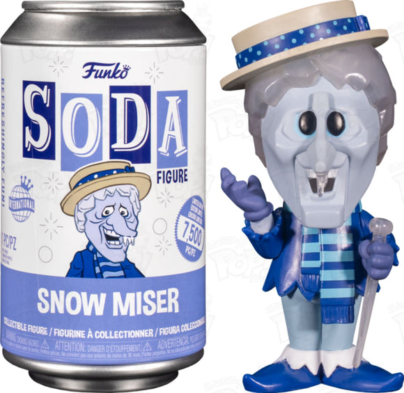 Snow Miser Soda Vinyl Soda