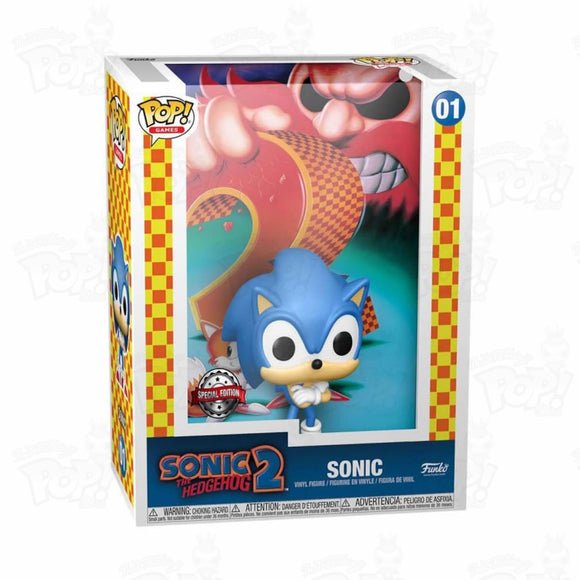 Sonic - Sonic 2 Game Cover (#01) - That Funking Pop Store!