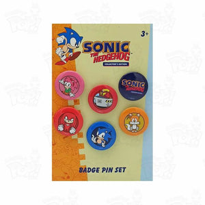 Sonic The Hedgehog Badges (6-Pack) Loot