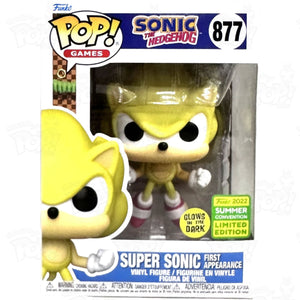 Sonic The Hedgehog Super (#877) 2022 Summer Convention Funko Pop Vinyl