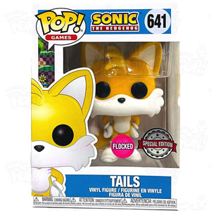 Sonic The Hedgehog Tails (#641) Flocked Funko Pop Vinyl