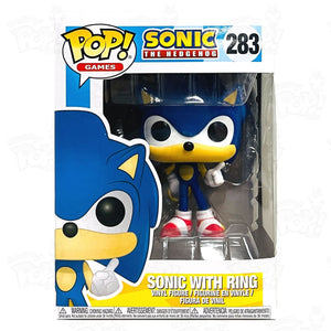 Sonic The Hedgehog With Ring (#283) Funko Pop Vinyl