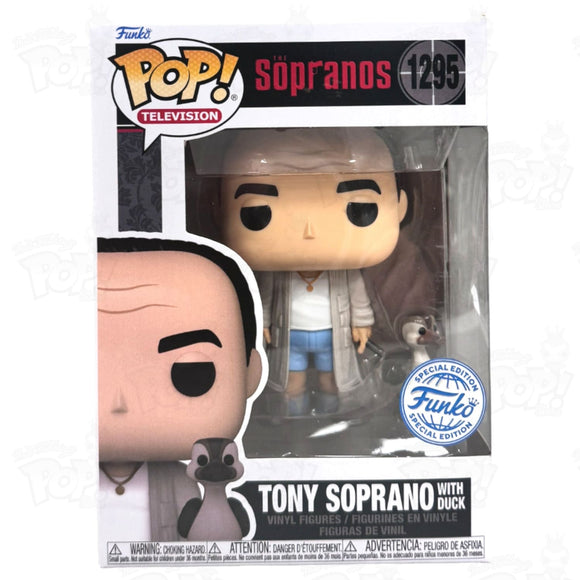 Sopranos Tony Soprano With Duck (#1295) Funko Pop Vinyl