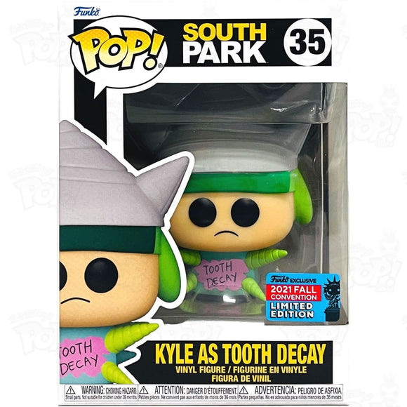 South Park Kyle As Tooth Decay (#35) 2021 Fall Convention Funko Pop Vinyl
