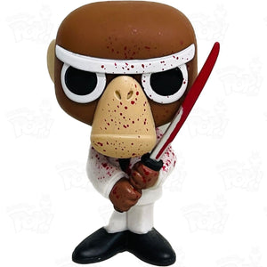 Spastik Plastik Monkey Assassin Blood Splatter Out-Of-Box Funko Pop Vinyl