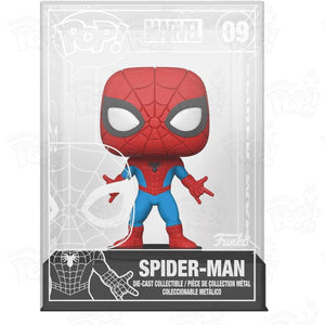 Spider-Man Die Cast (#09) Funko Shop (Sealed) Pop Vinyl