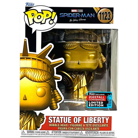 Spider-Man: No Way Home Statue Of Liberty (#1123) Nycc 2022 Funko Pop Vinyl