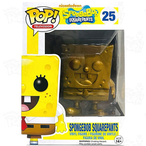 Spongebob Squarepants Gold (#25) Funko Pop Vinyl