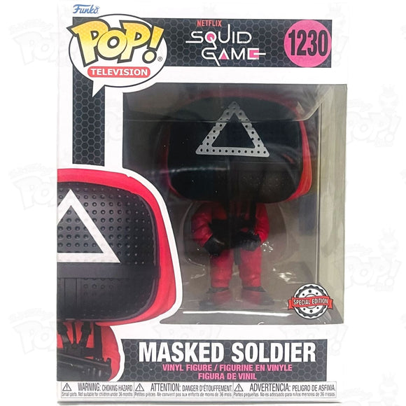 Squid Game Masked Soldier (#1230) Special Edition Funko Pop Vinyl