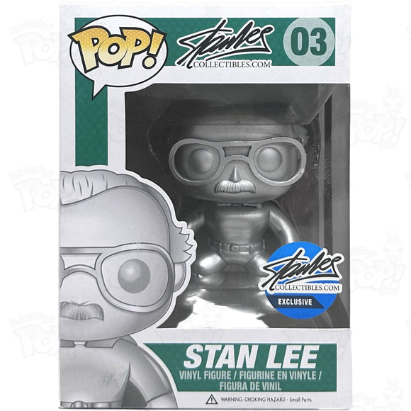 Stan Lee (#03) Silver Funko Pop Vinyl