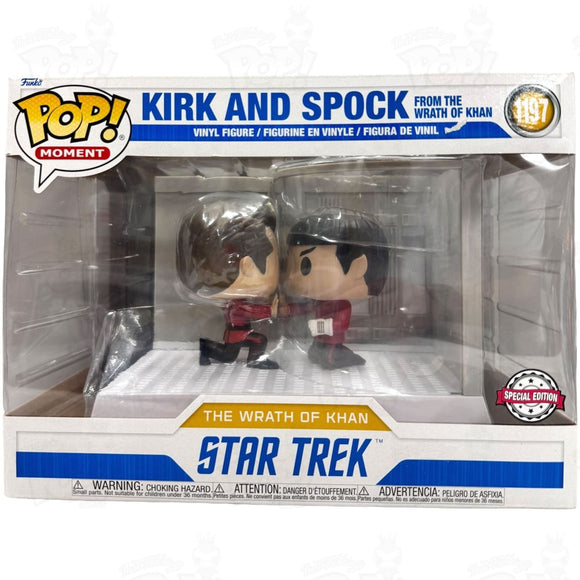 Star Trek Kirk And Spock From The Wrath Of Khan (#1197) Funko Pop Vinyl