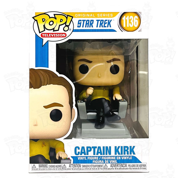 Star Trek Original Series Captain Kirk (#1136) Funko Pop Vinyl