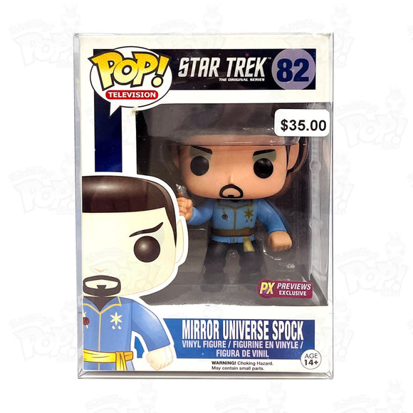 Star Trek the Original Series Mirror Universe Spock (#82) PX Previews - That Funking Pop Store!
