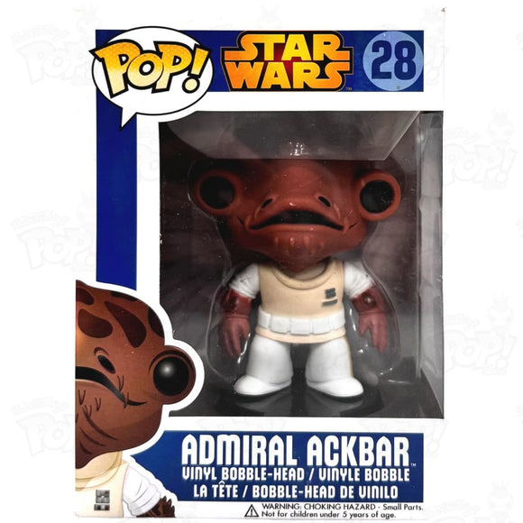 Star Wars Admiral Ackbar (#28) Funko Pop Vinyl