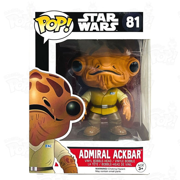 Star Wars Admiral Ackbar (#81) - That Funking Pop Store!