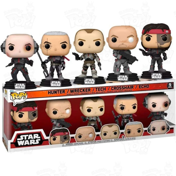 Star Wars: Bad Batch (5-Pack) Funko Pop Vinyl