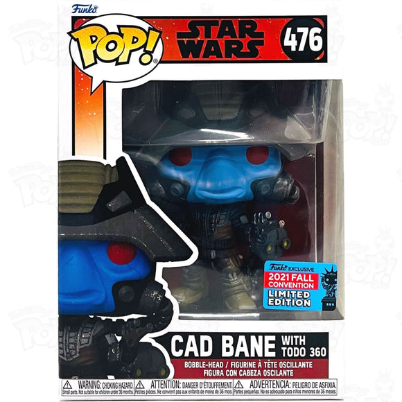 Star Wars: Bad Batch - Cad Bane (#476) 2021 Fall Convention Funko Pop Vinyl