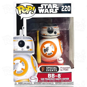 Star Wars Bb-8 (#220) San Francisco Giants Funko Pop Vinyl