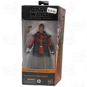 Star Wars Black Series Magistrate Greef Karga Figure Loot