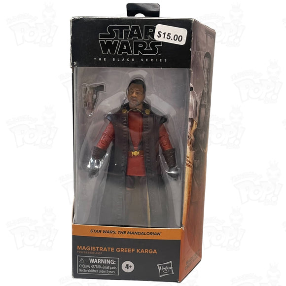 Star Wars Black Series Magistrate Greef Karga Figure Loot