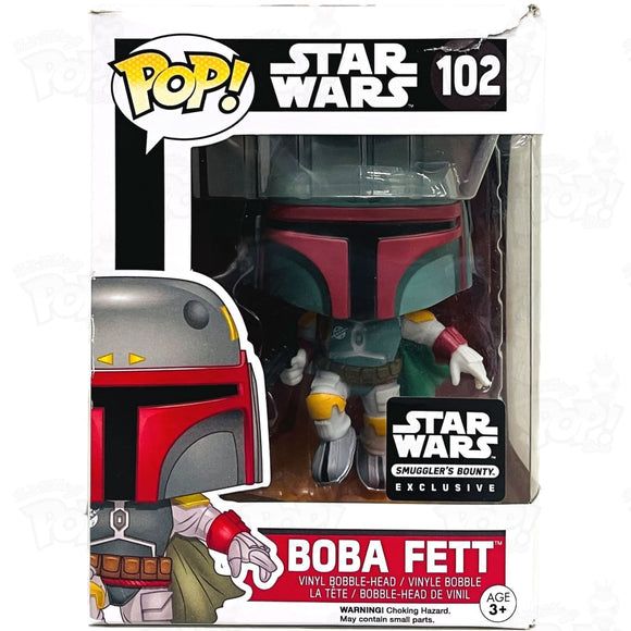 Star Wars Boba Fett (#102) Smugglers Bounty Funko Pop Vinyl