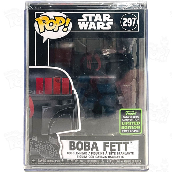 Star Wars Boba Fett (#297) Artist Series 2020 Spring Convention Funko Pop Vinyl