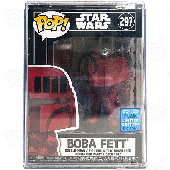 Star Wars Boba Fett (#297) Artist Series 2020 Wonderous Convention Funko Pop Vinyl