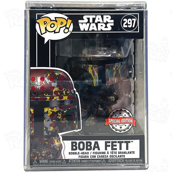 Star Wars Boba Fett (#297) Artist Series Special Edition Funko Pop Vinyl