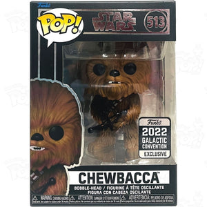 Star War Chewbacca (#513) 2022 Galactic Convention Funko Pop Vinyl