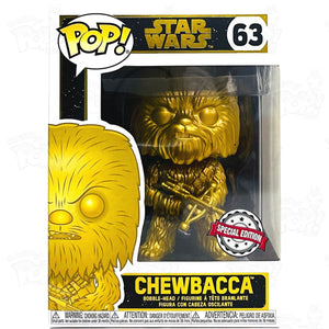 Star Wars Chewbacca (#63) Gold Funko Pop Vinyl