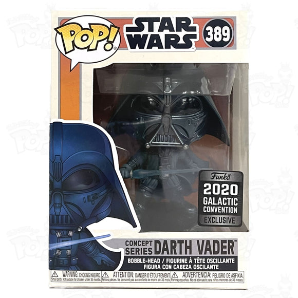 Star Wars Concept Series Darth Vader (#389) 2020 Galactic Convention - That Funking Pop Store!