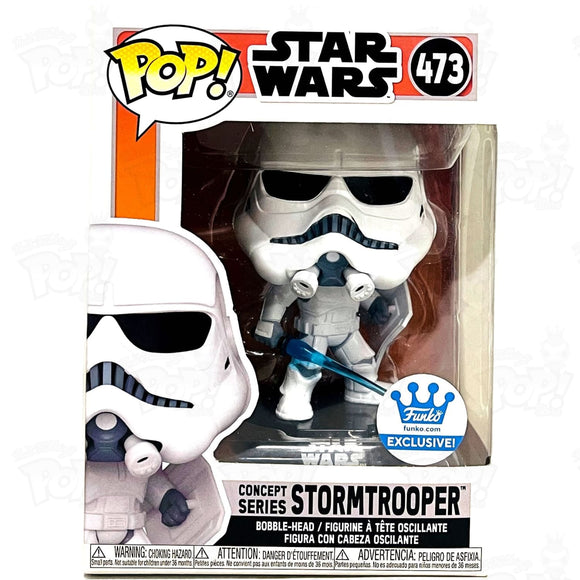 Star War Concept Series Stormtrooper (#473) Funko Pop Vinyl