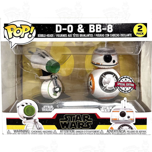 Star Wars D-0 & Bb-8 (2-Pack) Funko Pop Vinyl