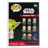 Star Wars Dagoah Yoda (#124) Funko Pop Vinyl