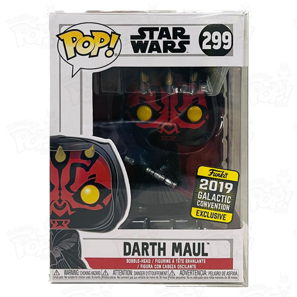 Star Wars Darth Maul (#299) 2019 Galactic Convention - That Funking Pop Store!