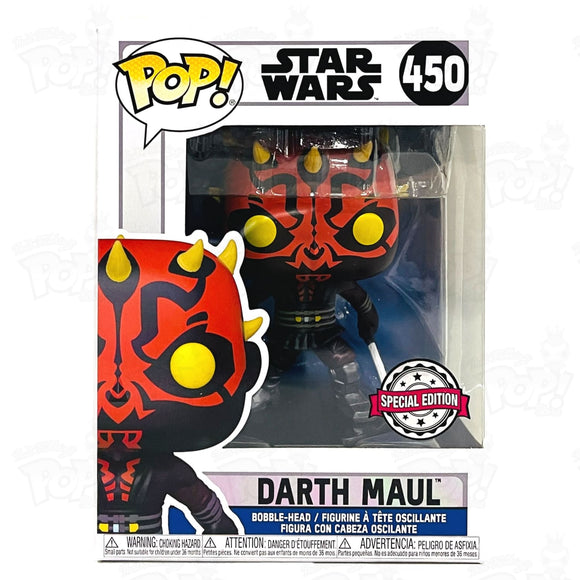 Star Wars Darth Maul with Dark Saber (#450) - That Funking Pop Store!