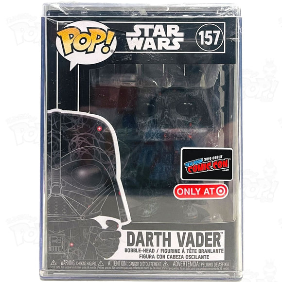 Star Wars Darth Vader (#157) Artist Series Target Comic Con Funko Pop Vinyl
