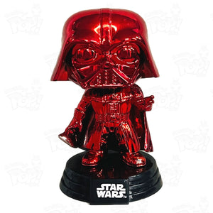 Star Wars Darth Vader Chrome Red Out-Of-Box Funko Pop Vinyl