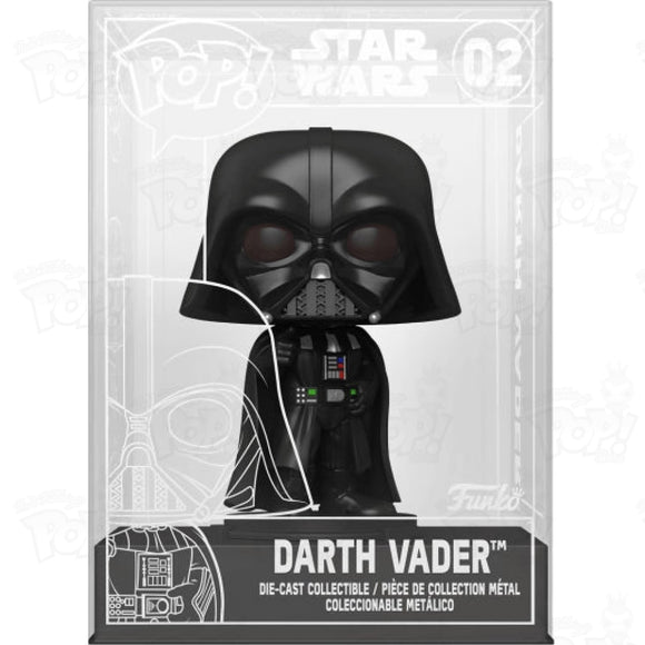 Star Wars Darth Vader Die Cast (#02) Funko Shop (Common) Pop Vinyl