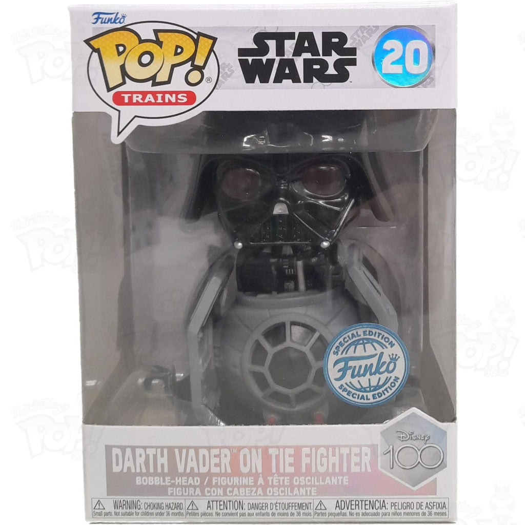 darth vader with tie fighter pop