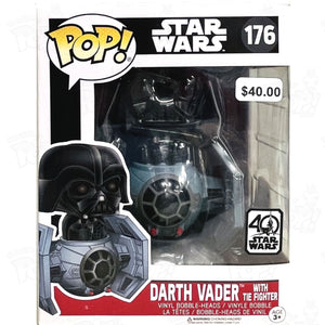 Star Wars Darth Vader With Tie Fighter (#176) Funko Pop Vinyl