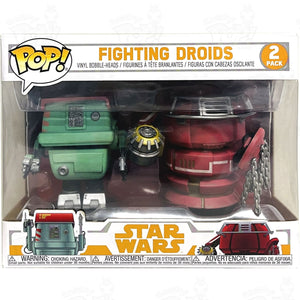 Star Wars Fighting Droids (2-Pack) Funko Pop Vinyl