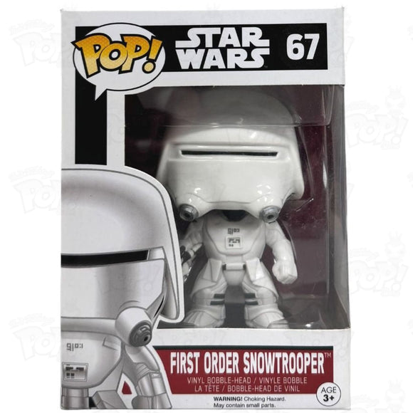 Star Wars First Order Snowtrooper (#67) Black Box Funko Pop Vinyl