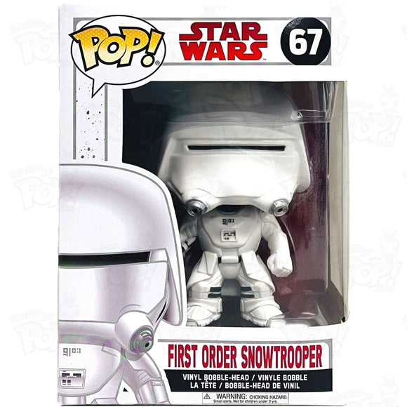 Star Wars First Order Snowtrooper (#67) Funko Pop Vinyl