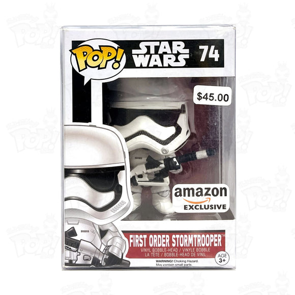 Star Wars First Order Stormtrooper (#74) Amazon - That Funking Pop Store!