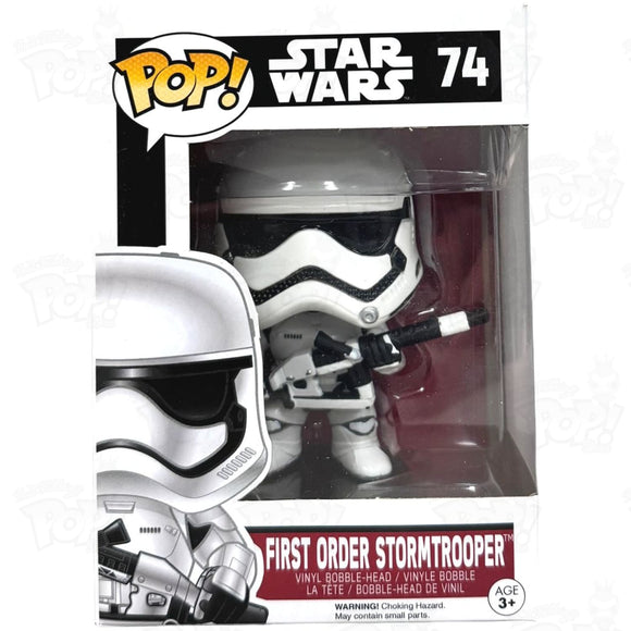 Star Wars First Order Stormtrooper (#74) Funko Pop Vinyl