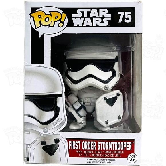 Star Wars First Order Stormtrooper (#75) Funko Pop Vinyl