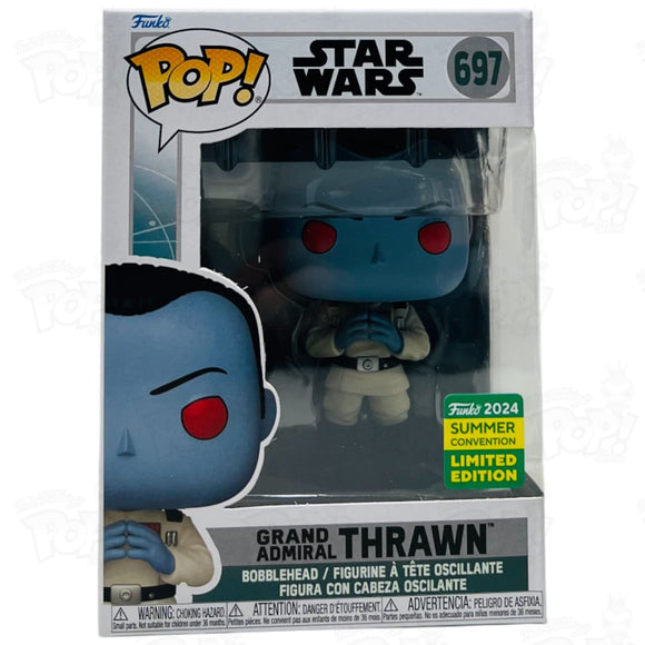 Star Wars Grand Admiral Thrawn (#697) 2024 Summer Convention Limited Edition Funko Pop Vinyl