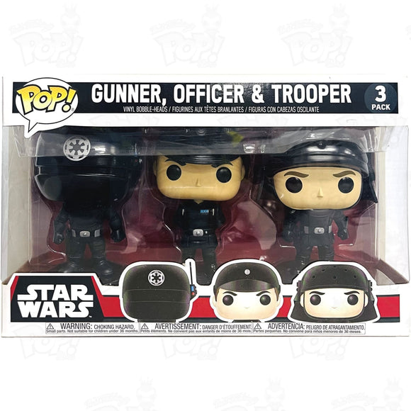 Star Wars Gunner Officer & Trooper (3-Pack) Funko Pop Vinyl